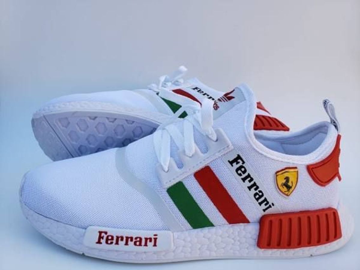 tenis adidas ferrari vermelho
