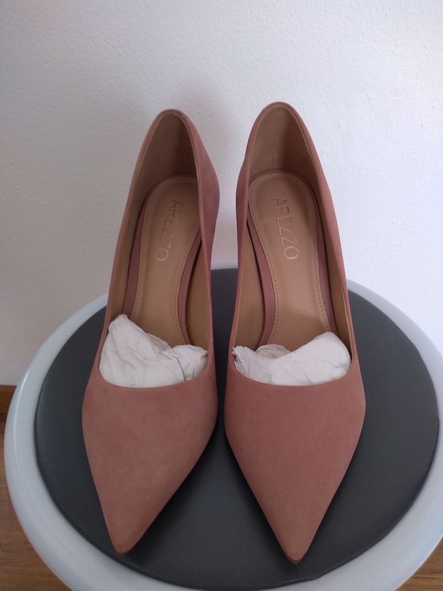 scarpin arezzo rose