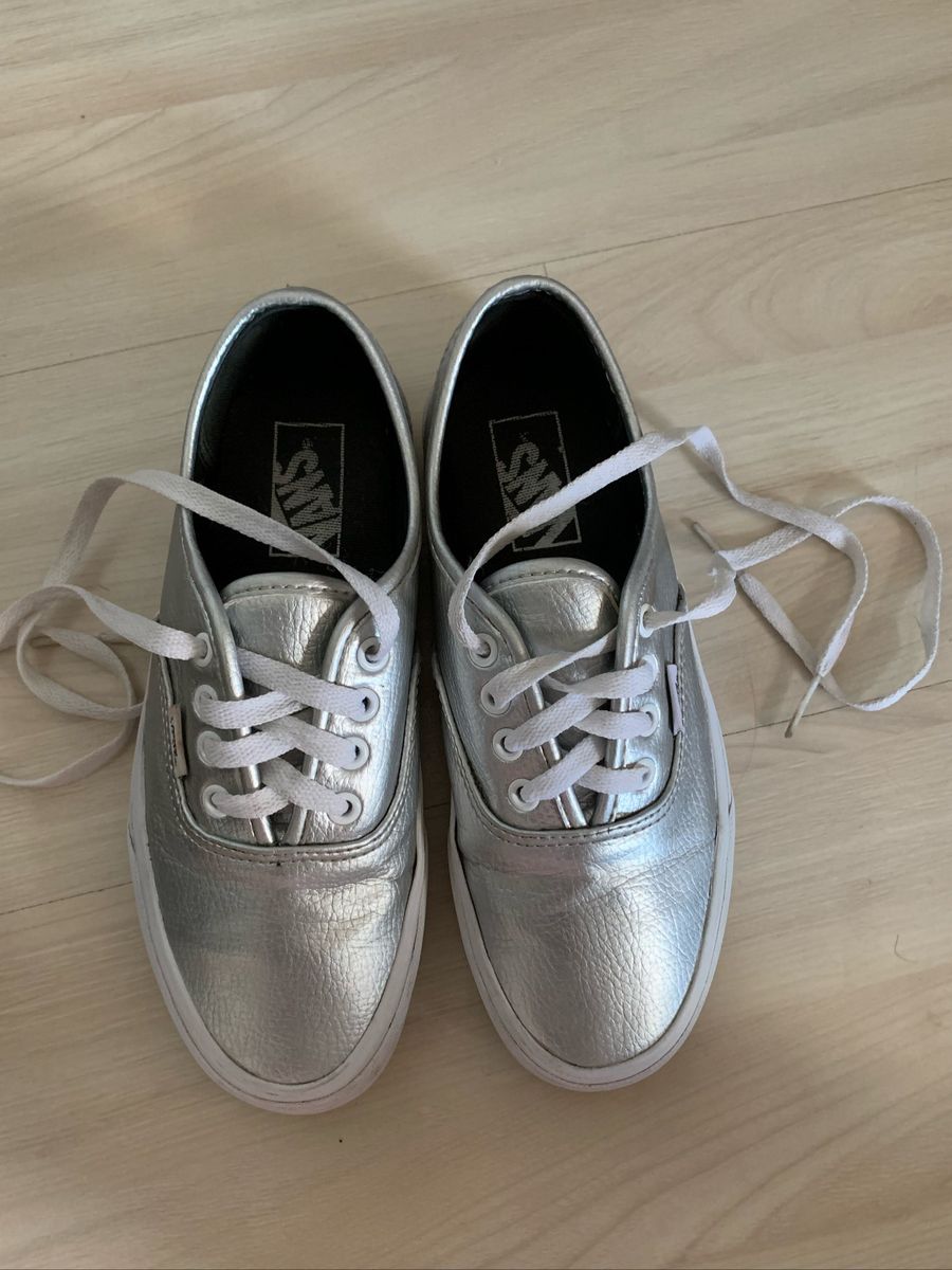 tenis vans feminino prata