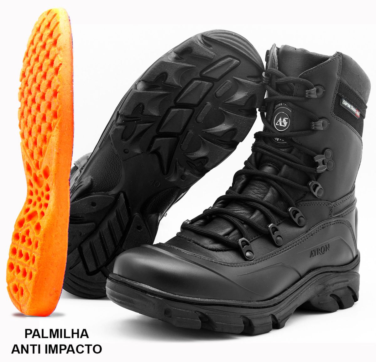 bota masculina motociclista impermeavel