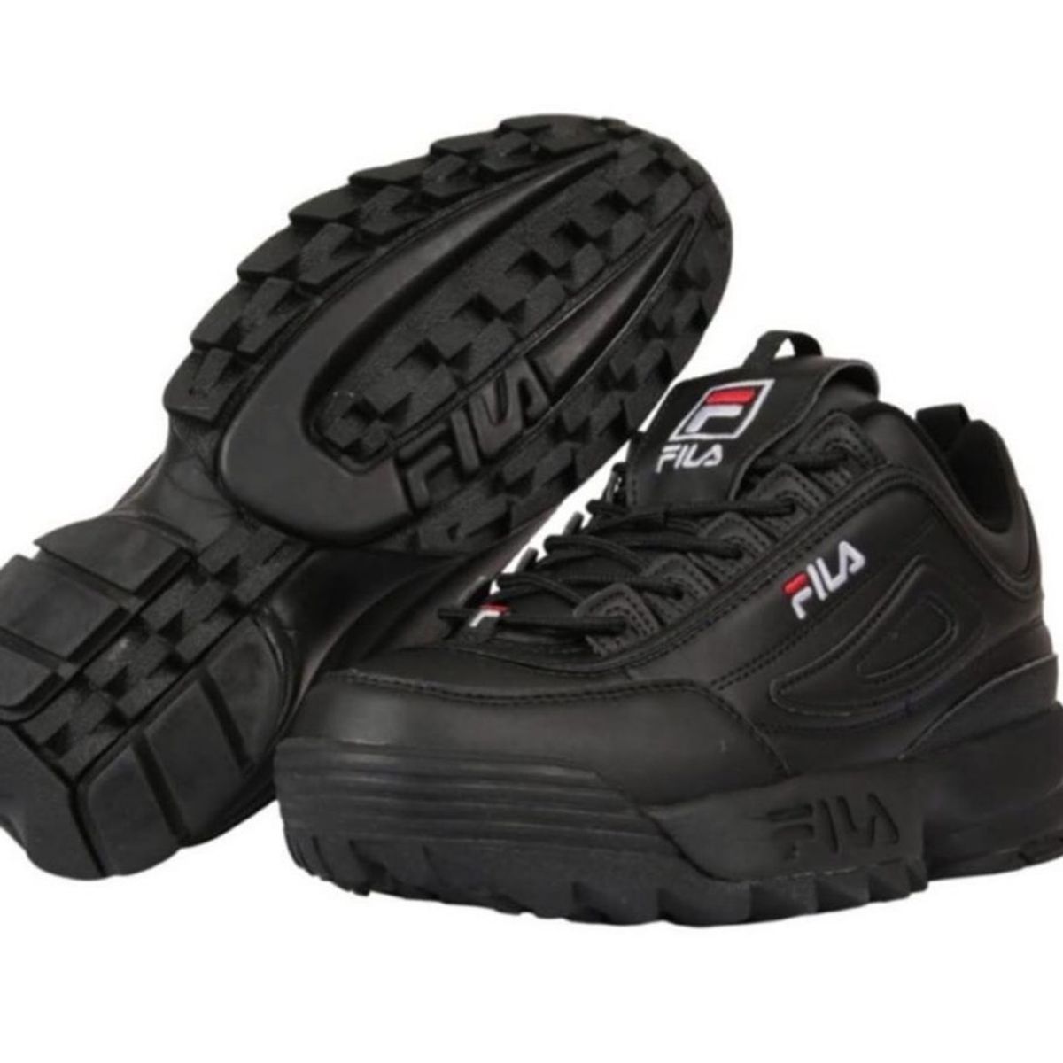 fila disruptor preto preço