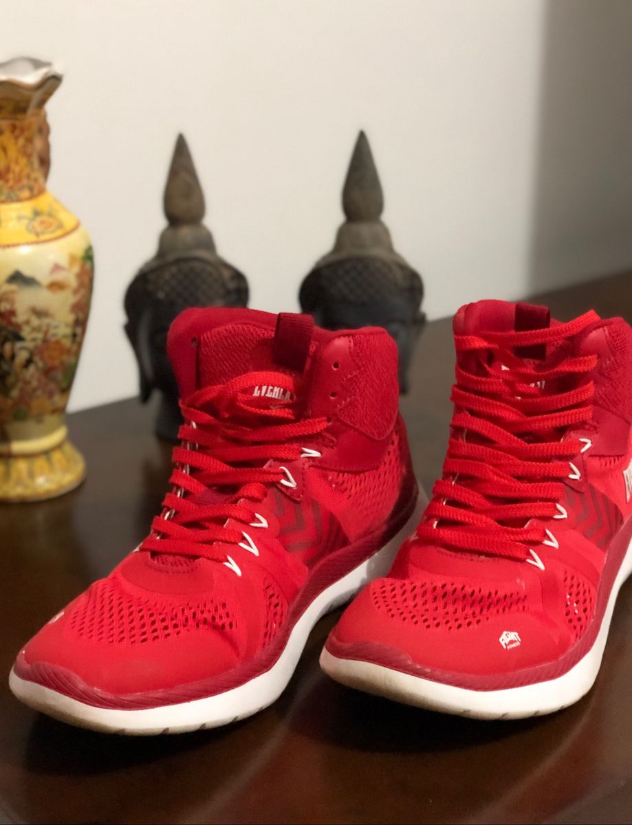 bota everlast vermelha