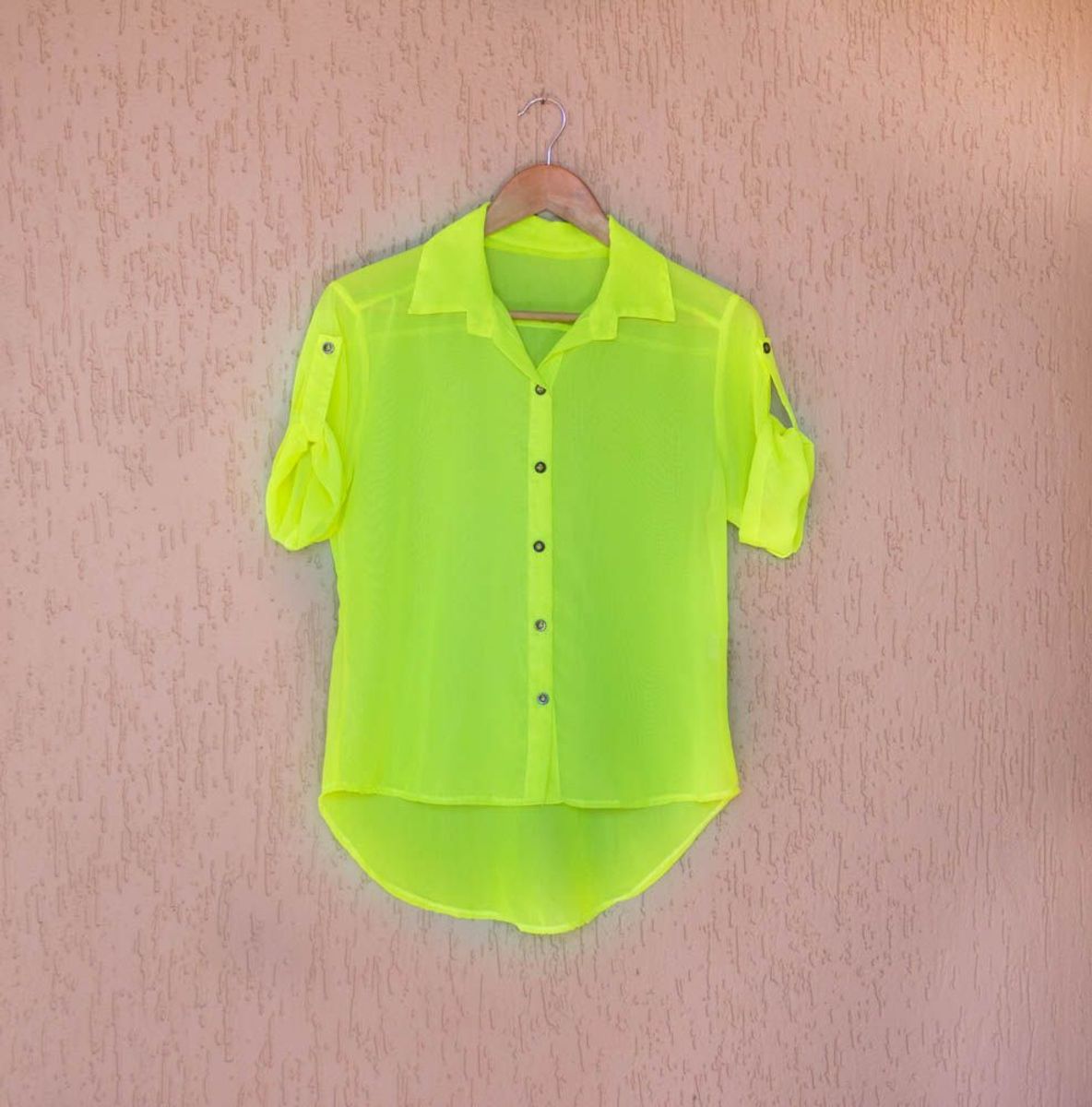 camisa de neon