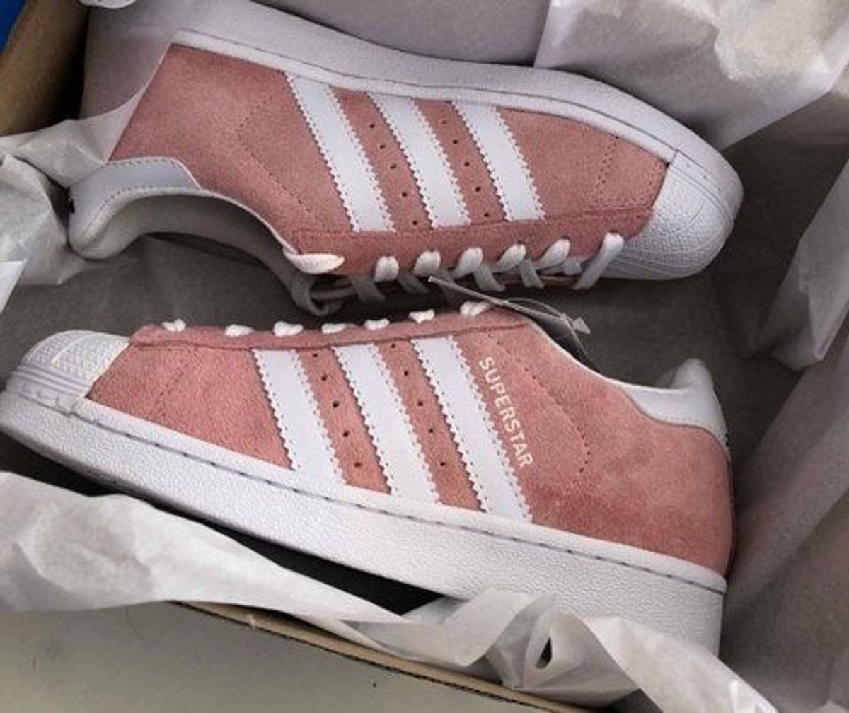 tenis adidas superstar rosa