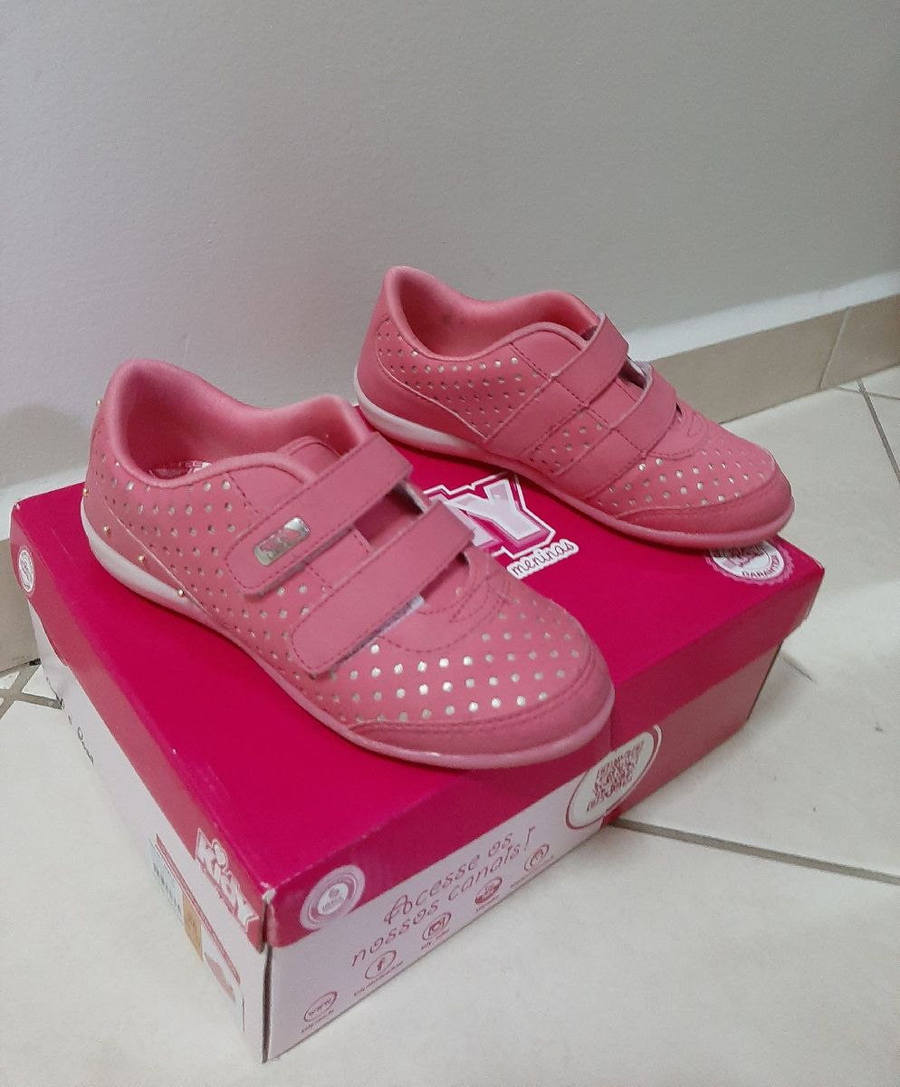 tenis menina tamanho 28