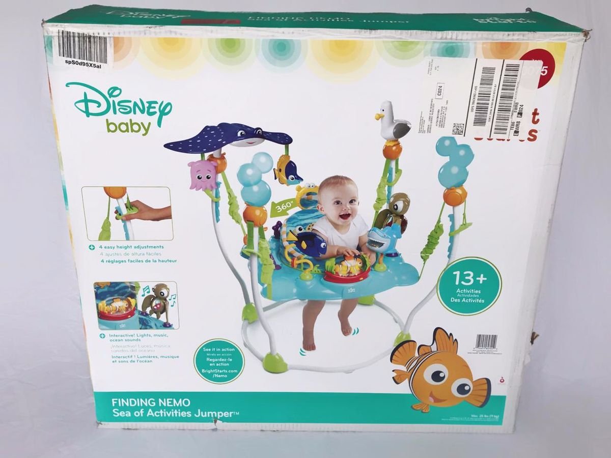 disney baby bright starts jumper