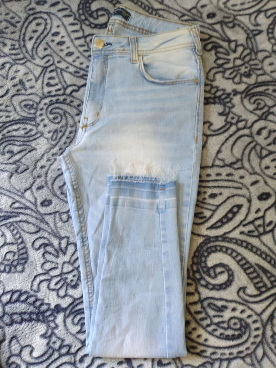 calça cintura alta c&a