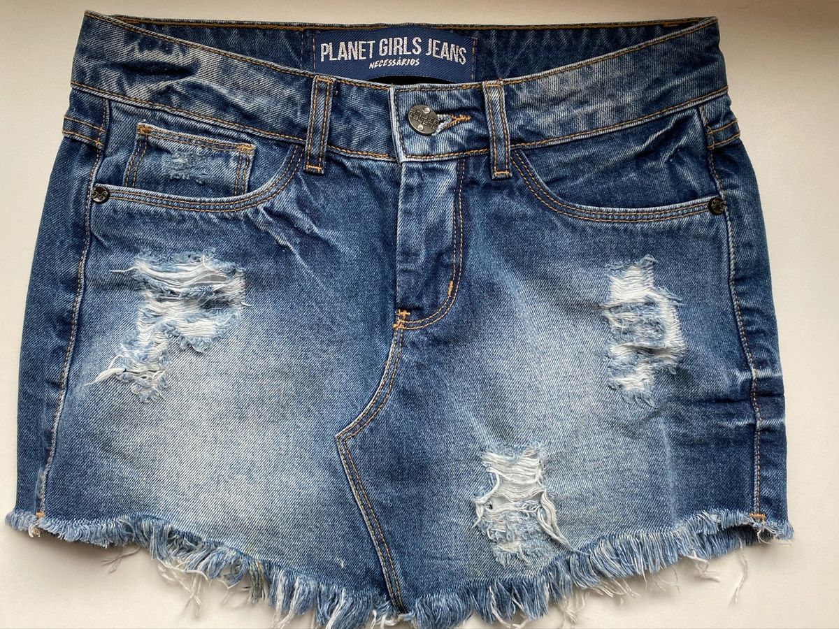 colete jeans planet girl