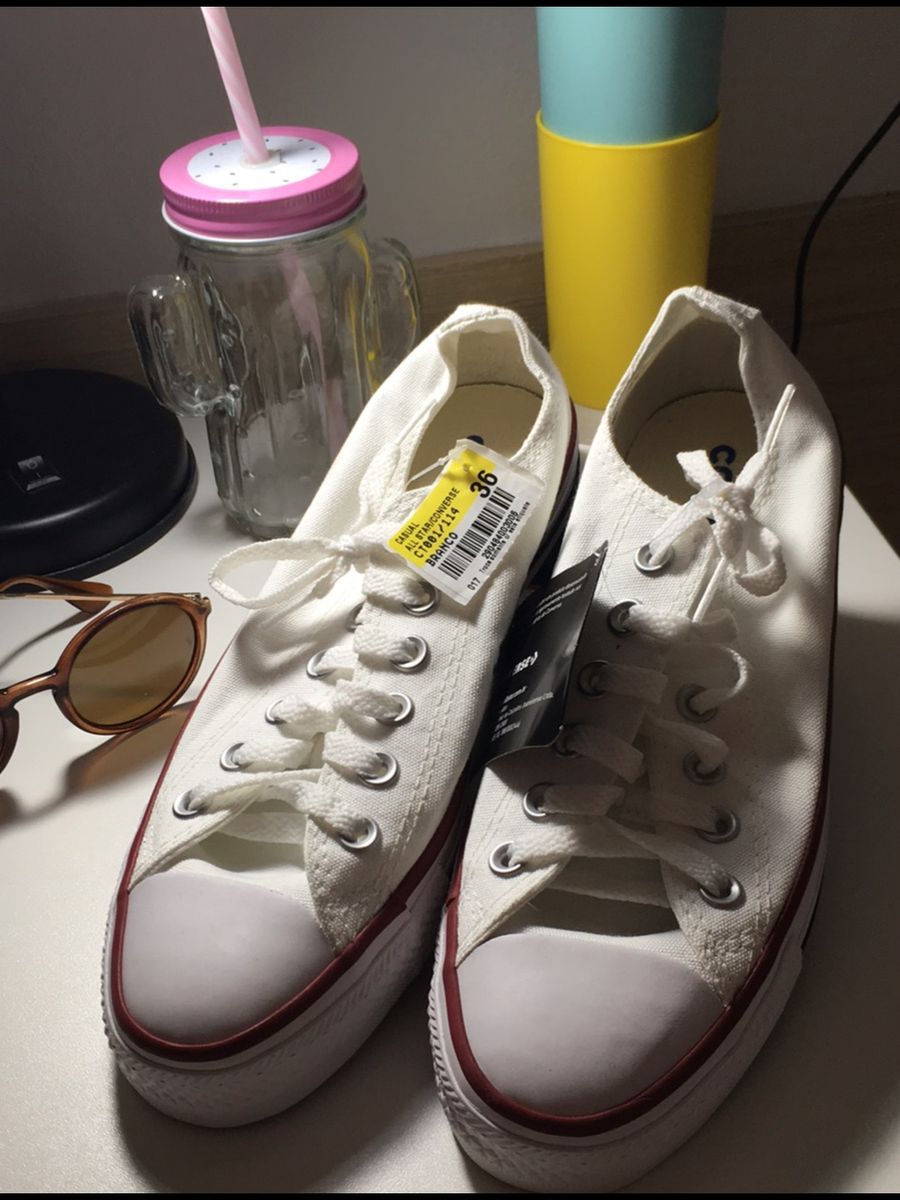 all star branco 36