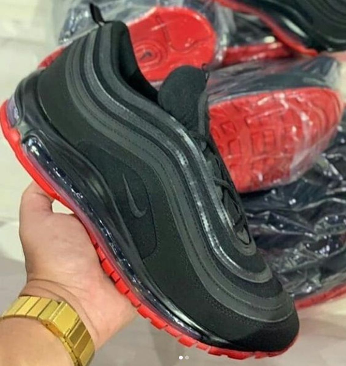 nike air max 97 preto