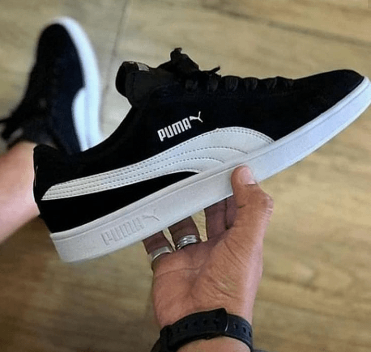 puma carina branco