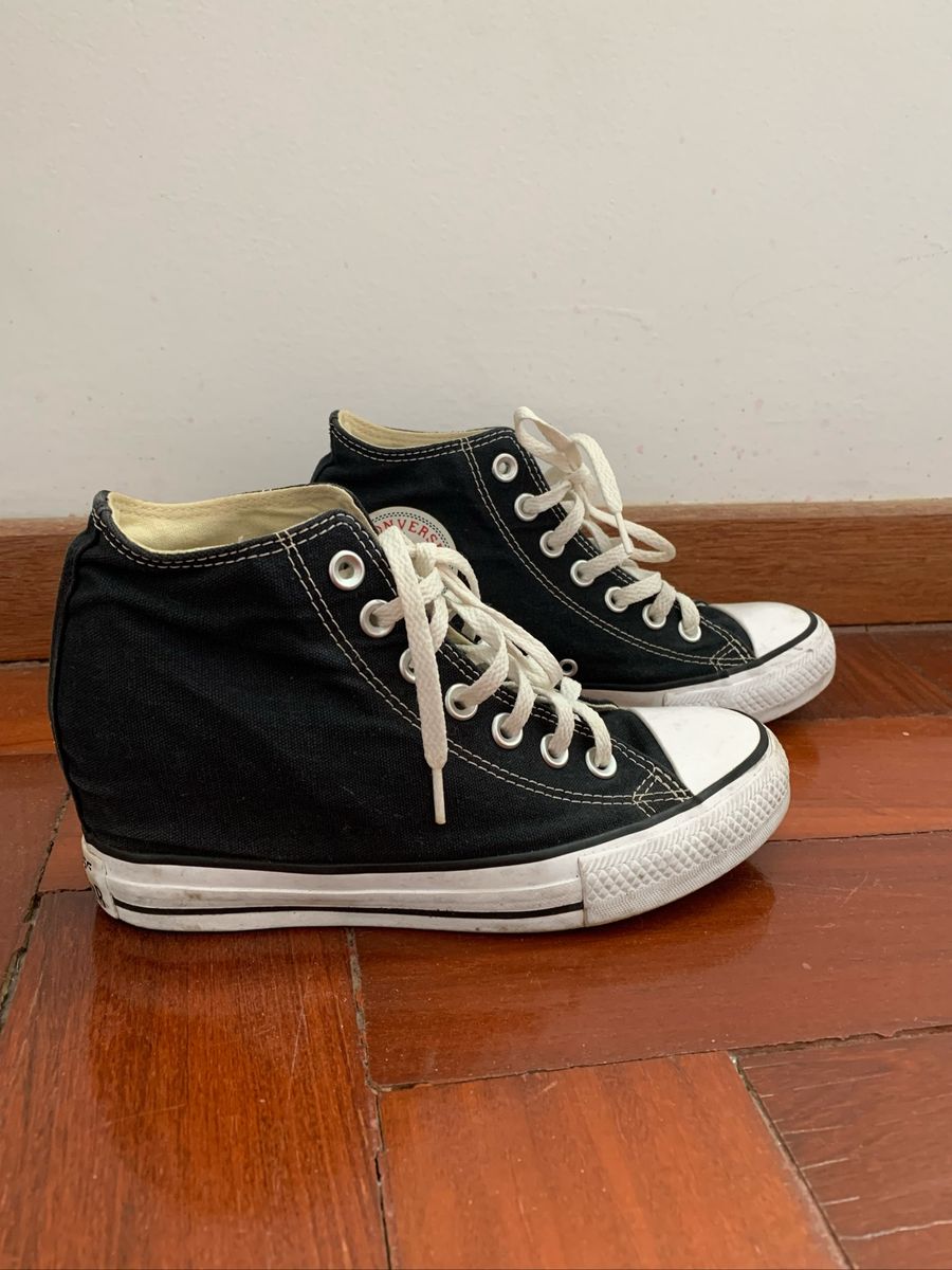 tênis converse all star ct as lux mid preto