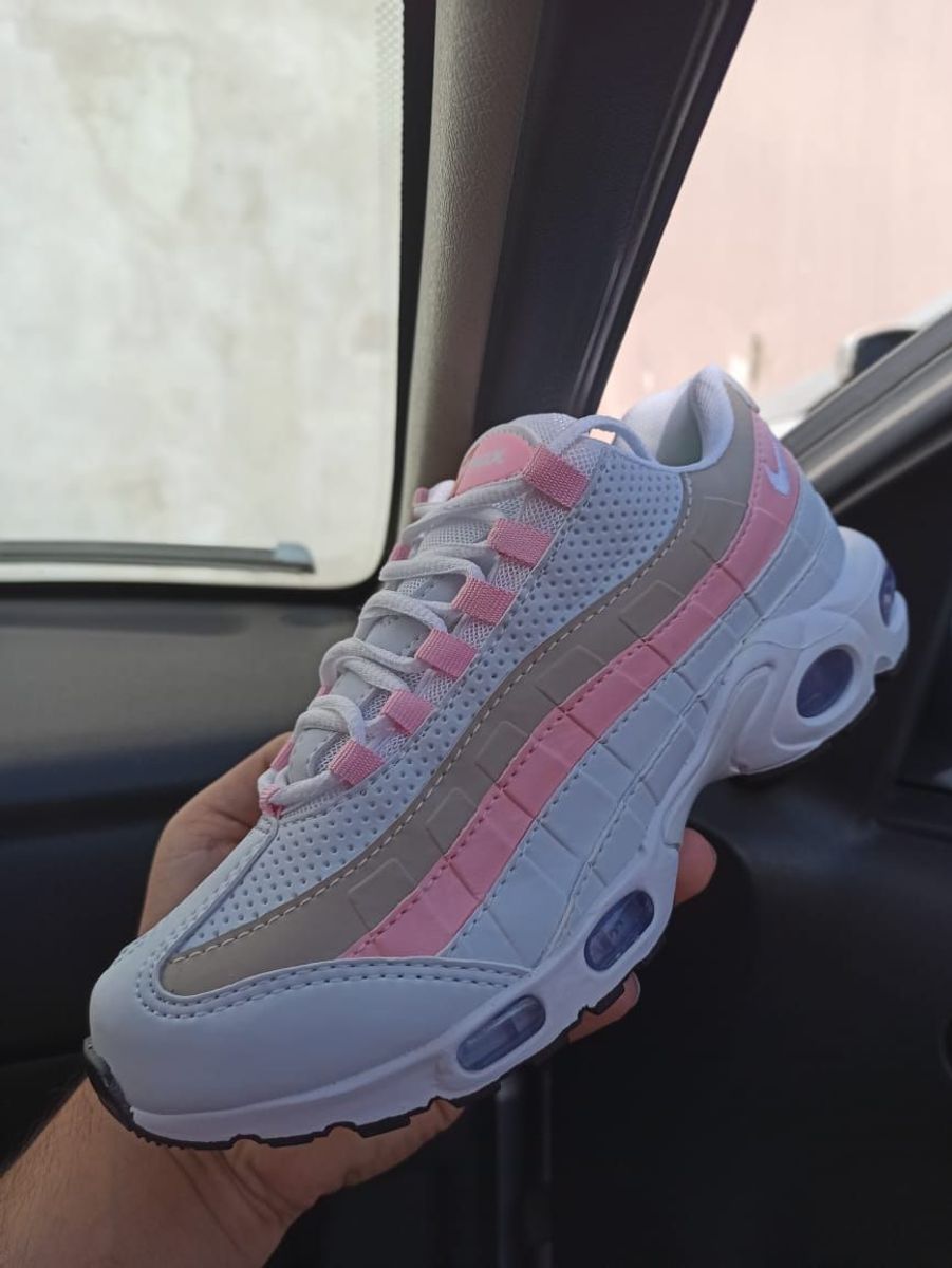 air max 95 branco rosa e azul air max 95 branco rosa e azul