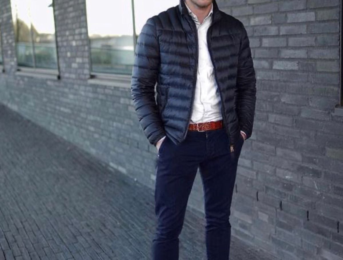 jaqueta nylon bolha masculina