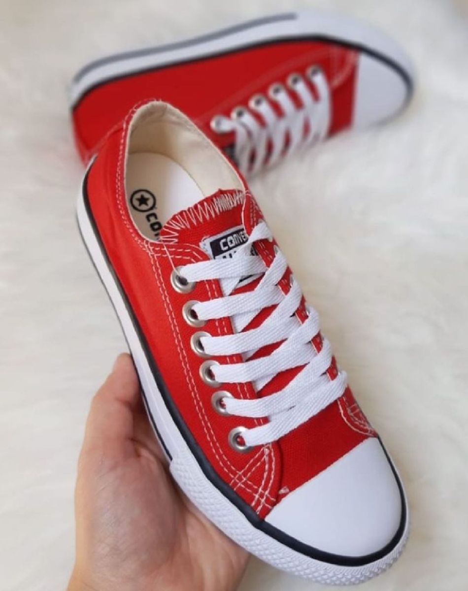 all star vermelho 36