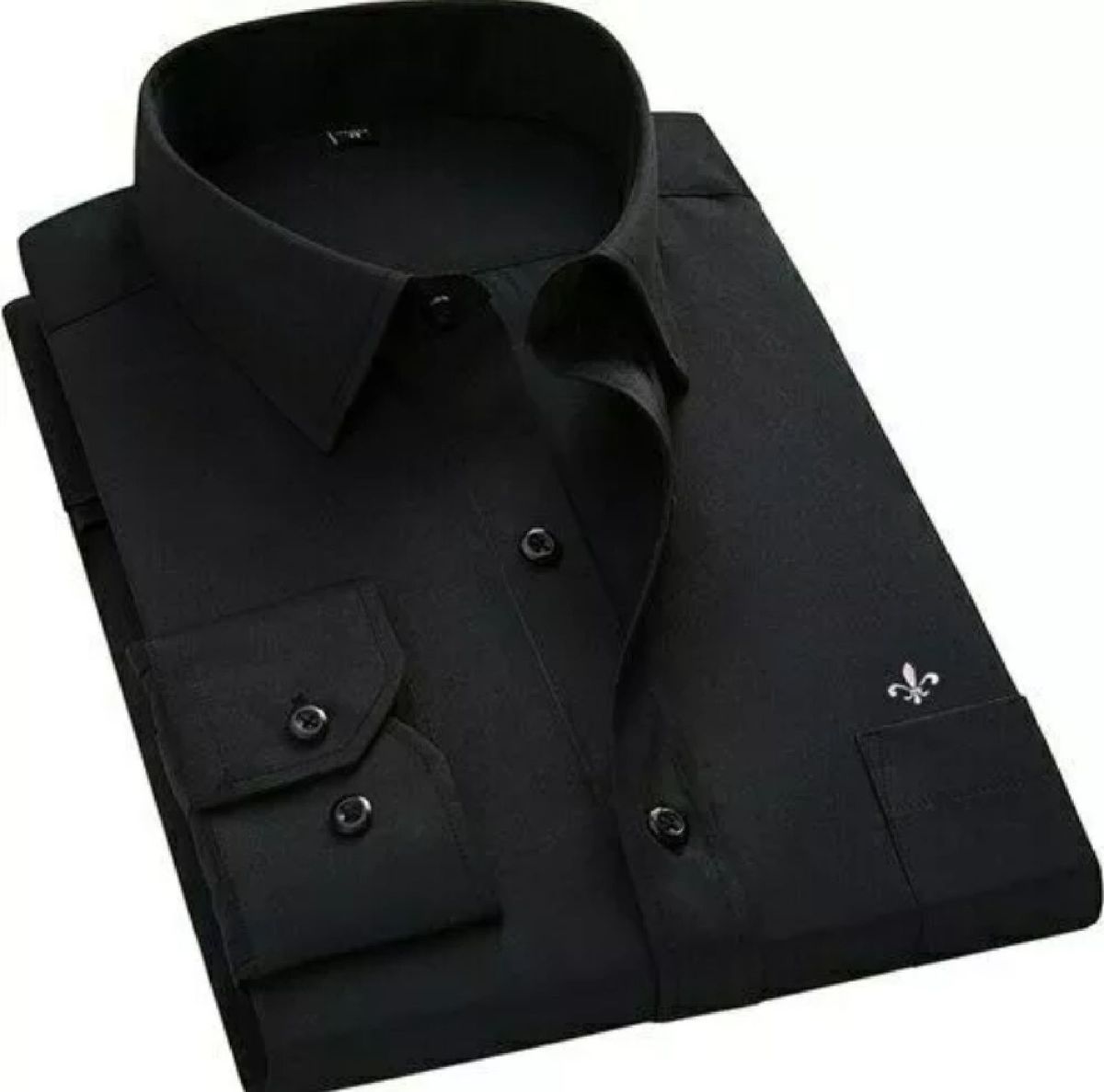 camisa preta dudalina masculina