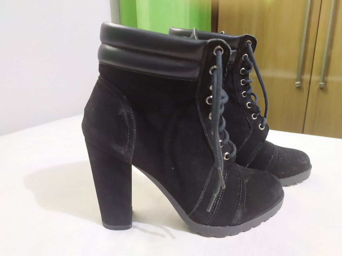 botas cano curto loja mundial