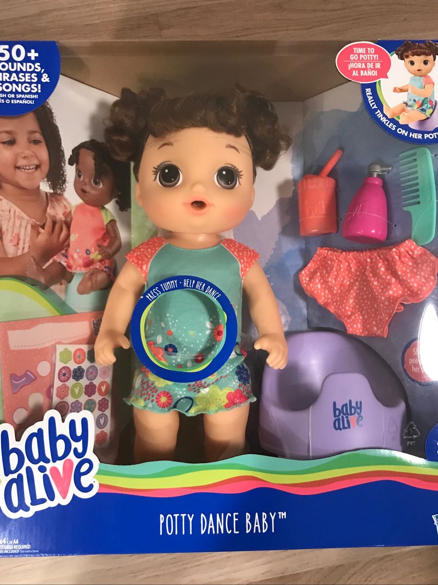 baby alive potty dance brasil