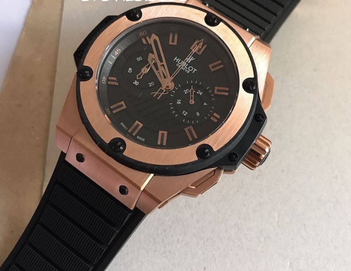 Hublot King Power 48mm Relogio Masculino Hublot Nunca Usado 39150215 Enjoei