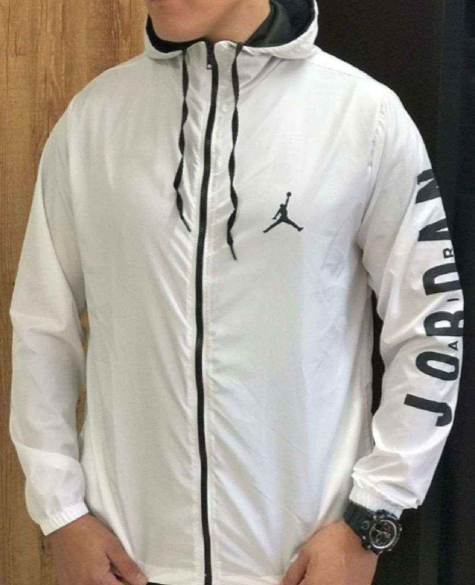 corta vento air jordan branco