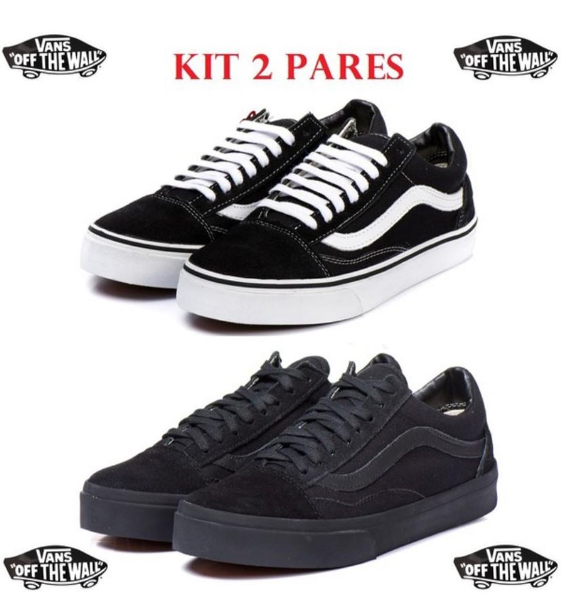 preço vans preto feminino