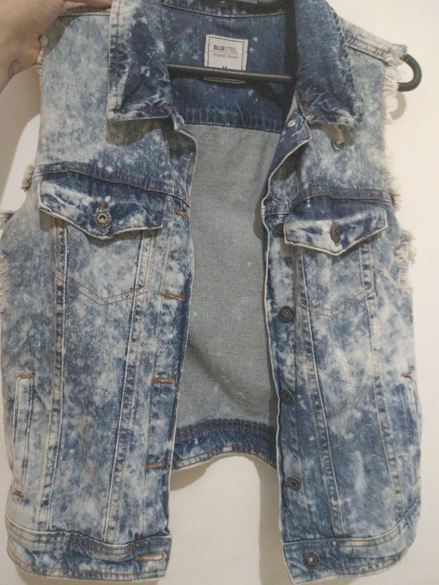colete jeans feminino renner