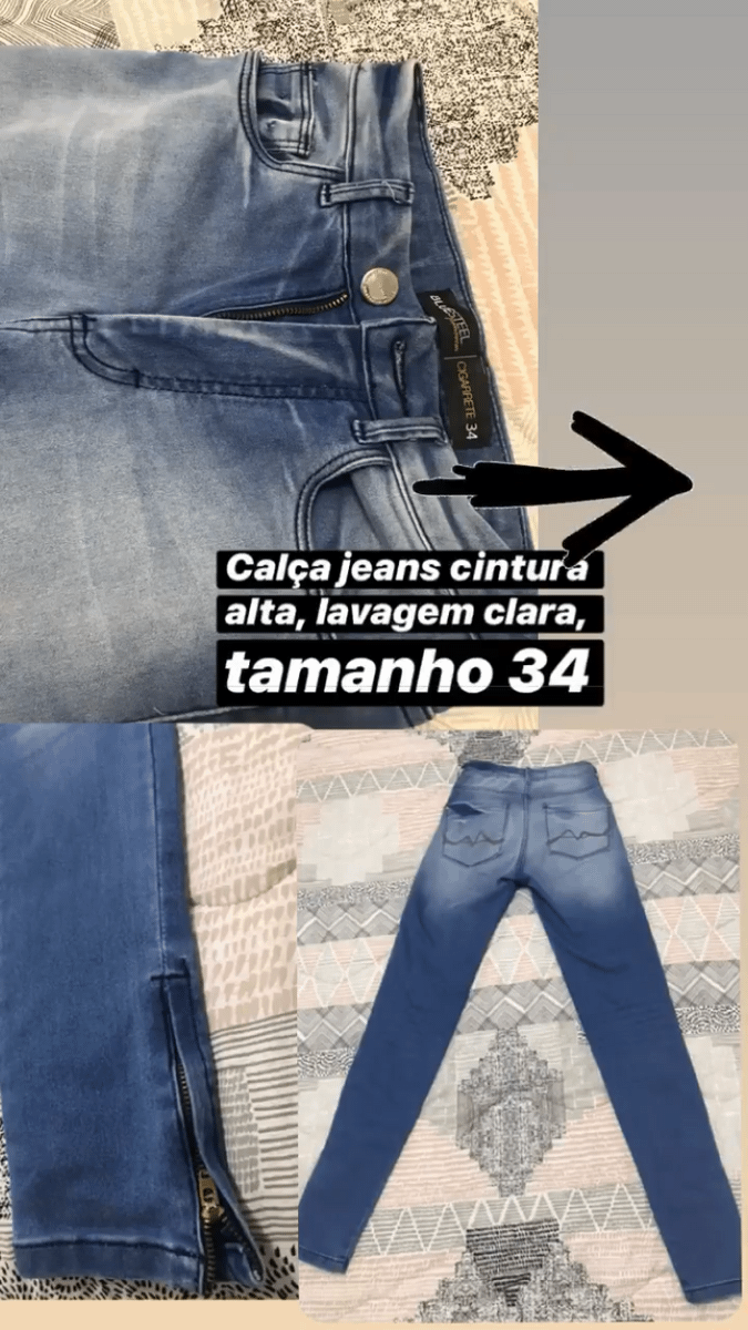 calça jeans branca feminina c&a