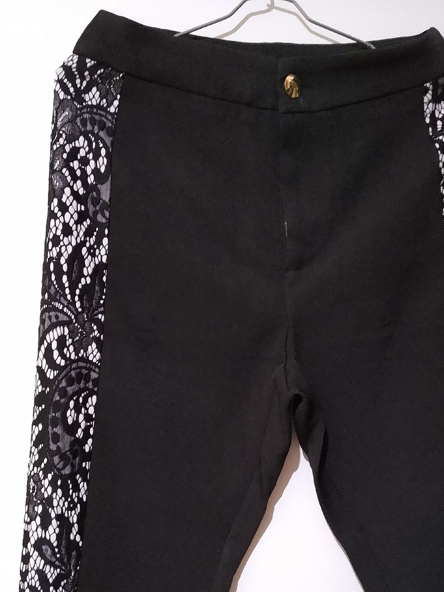 calça social pantalona feminina