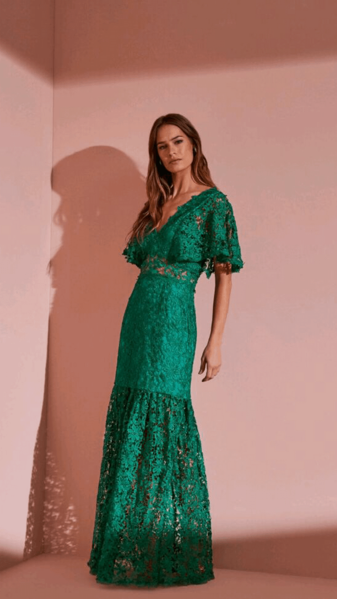 vestido verde agilita