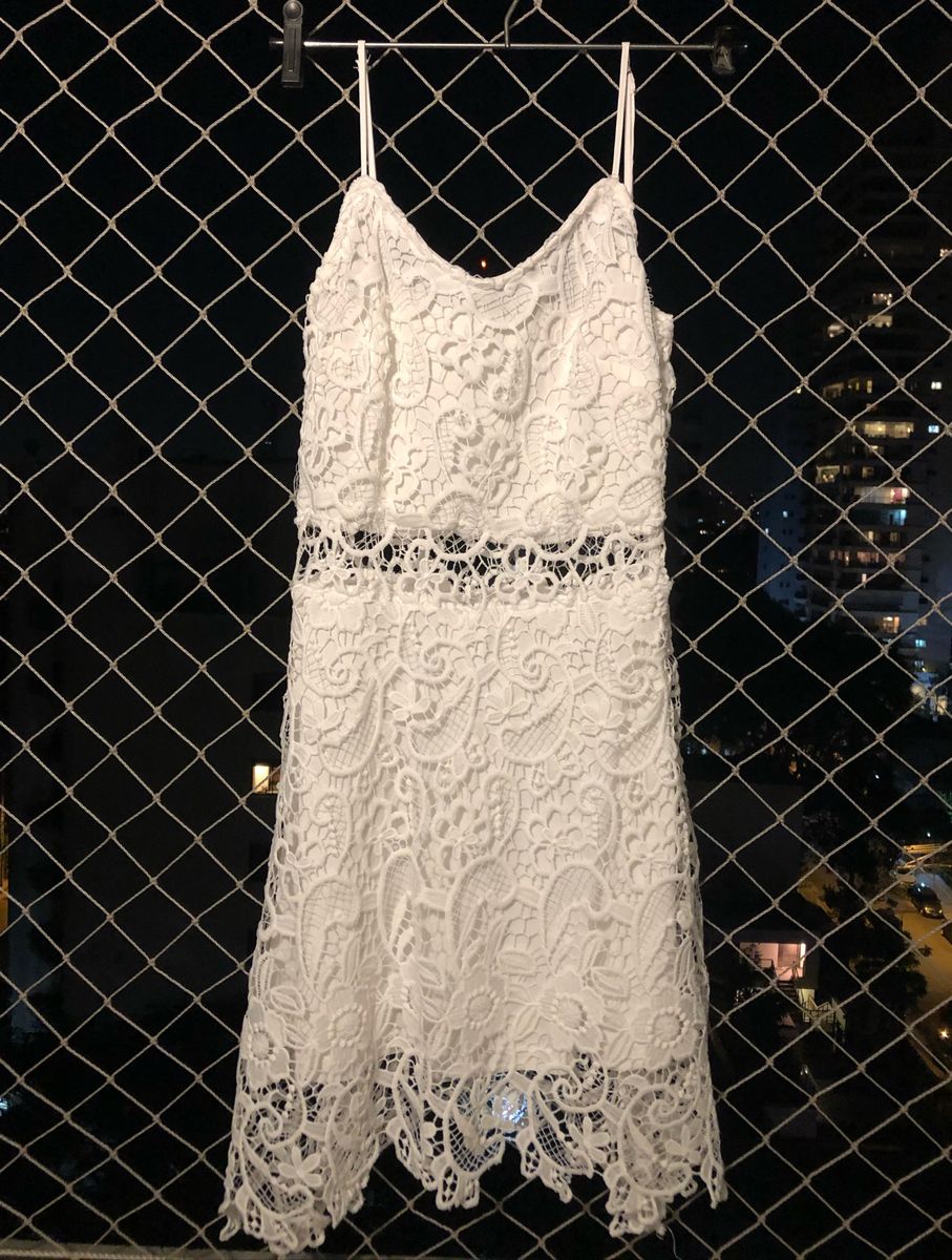 vestido de renda riachuelo