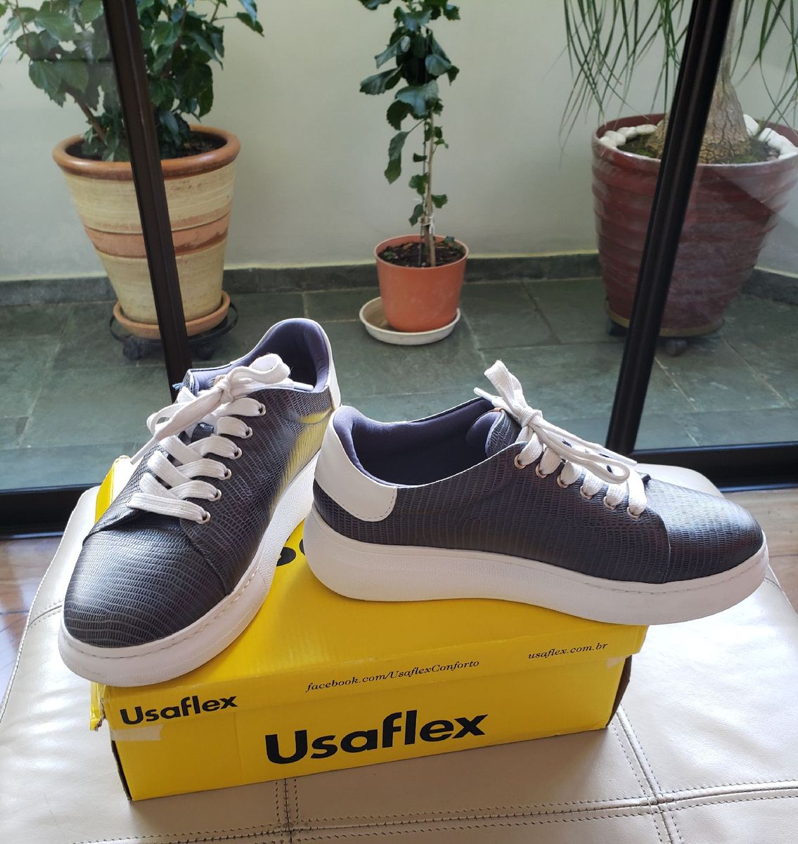 tenis flatform usaflex