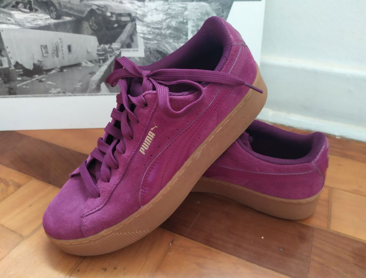 puma fenty roxo