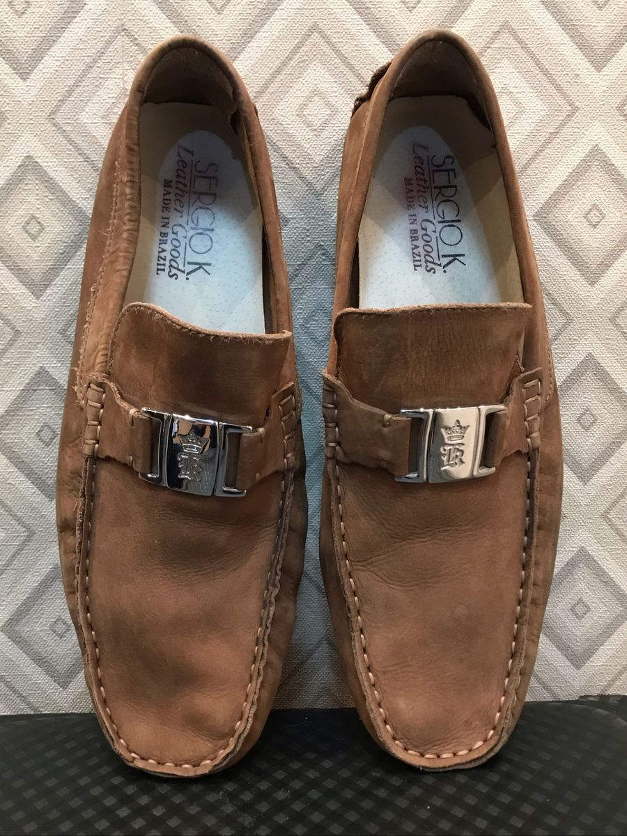 sapato mocassim sergio k