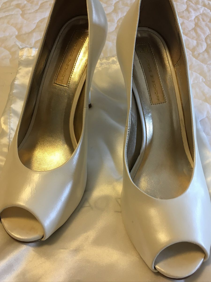 peep toe jorge bischoff noiva