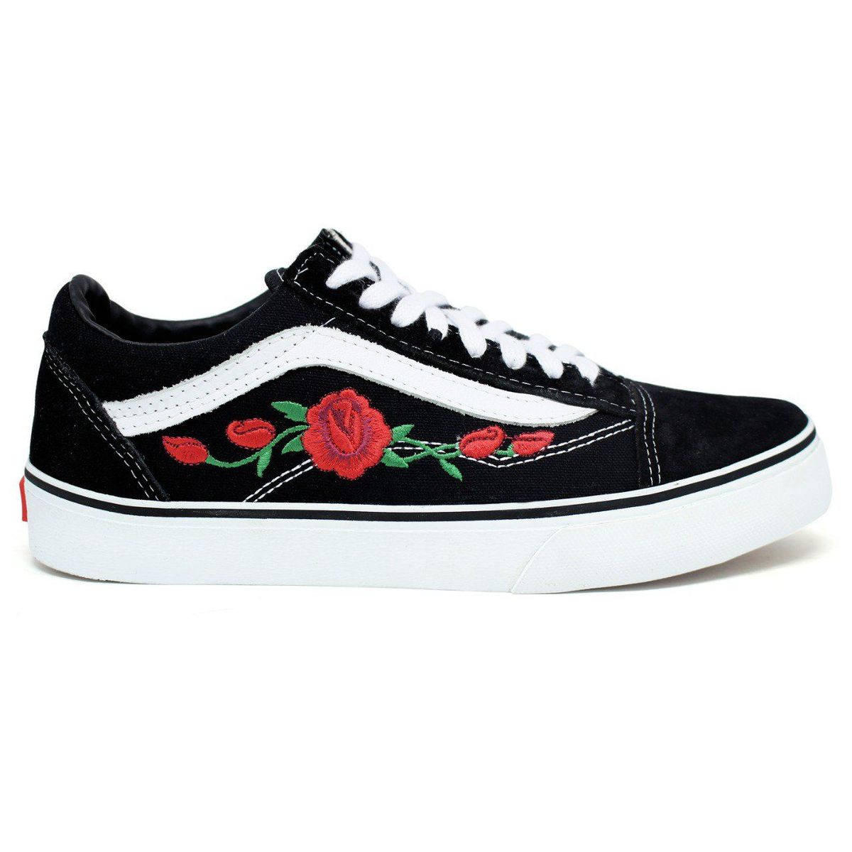 tenis vans feminino floral