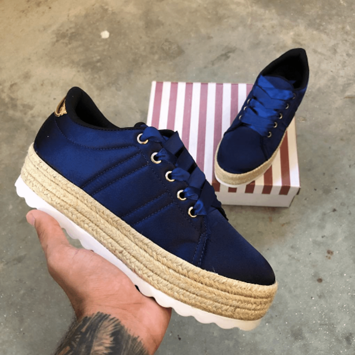 tênis beira rio flatform vinil branco