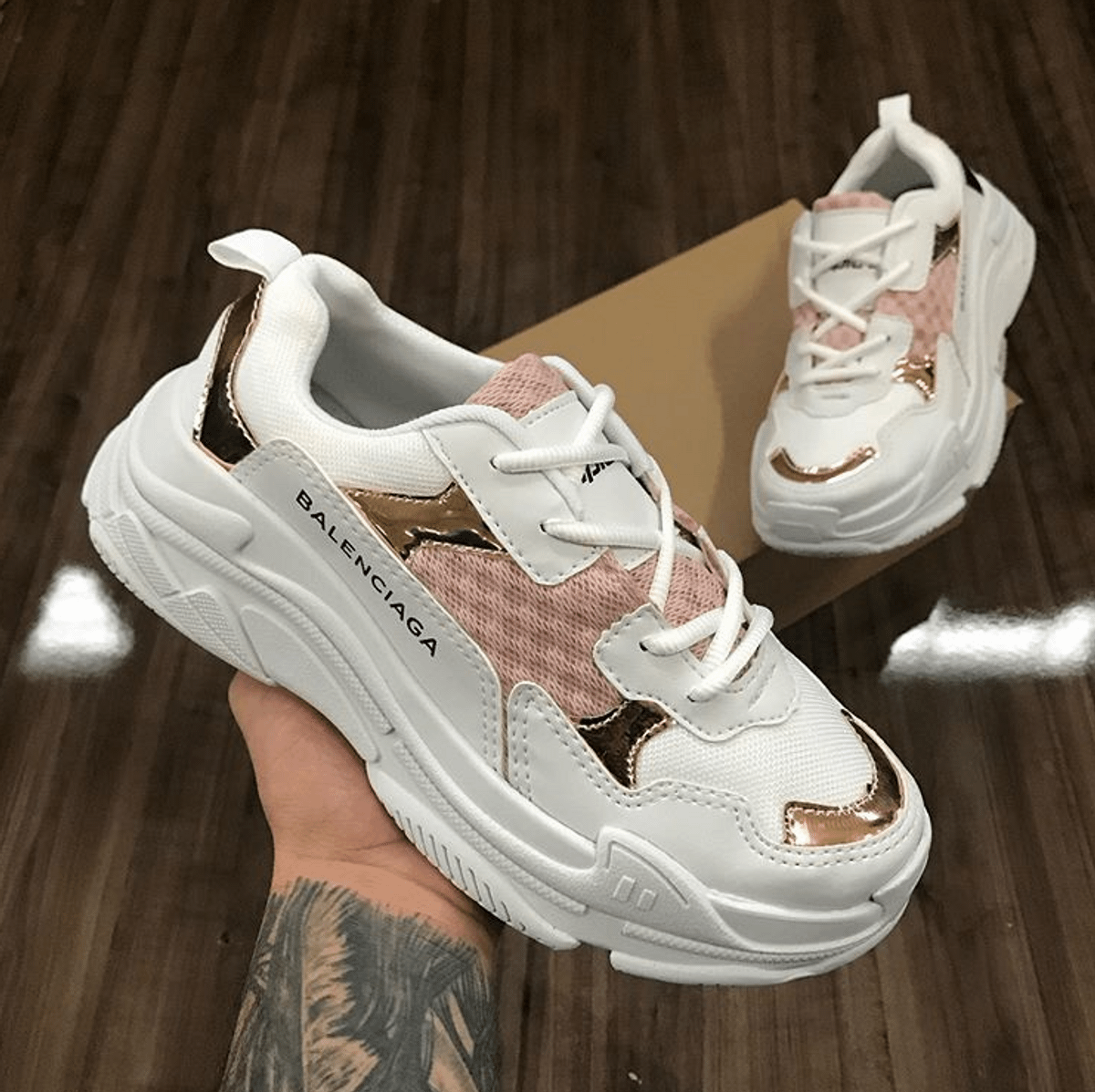 tenis balenciaga branco feminino