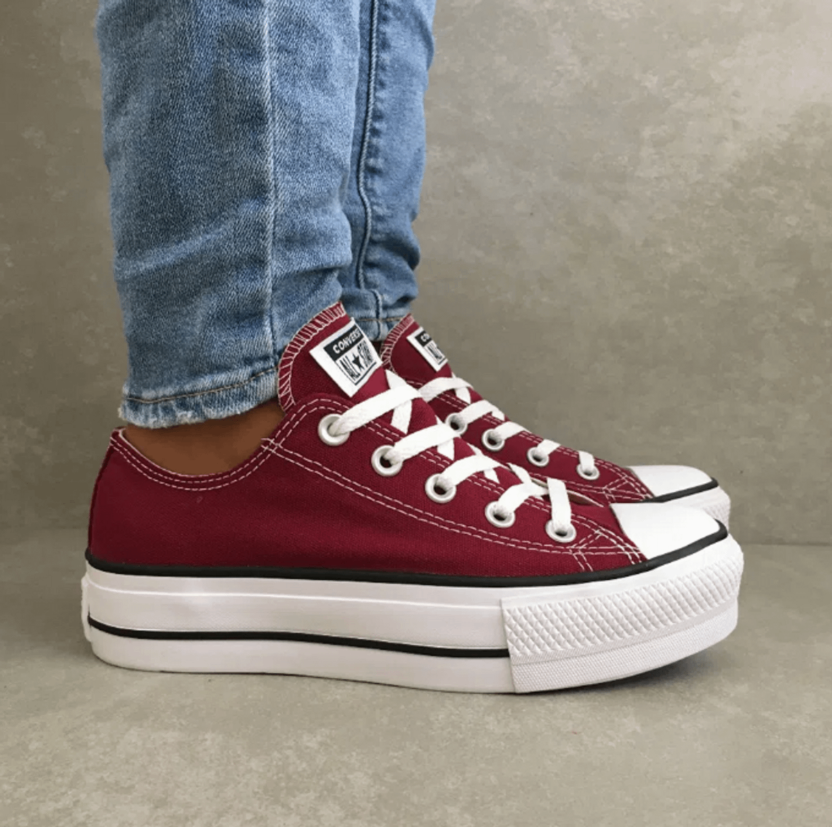 tenis converse feminino plataforma