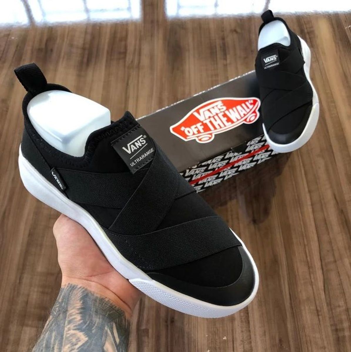 vans slip on 34