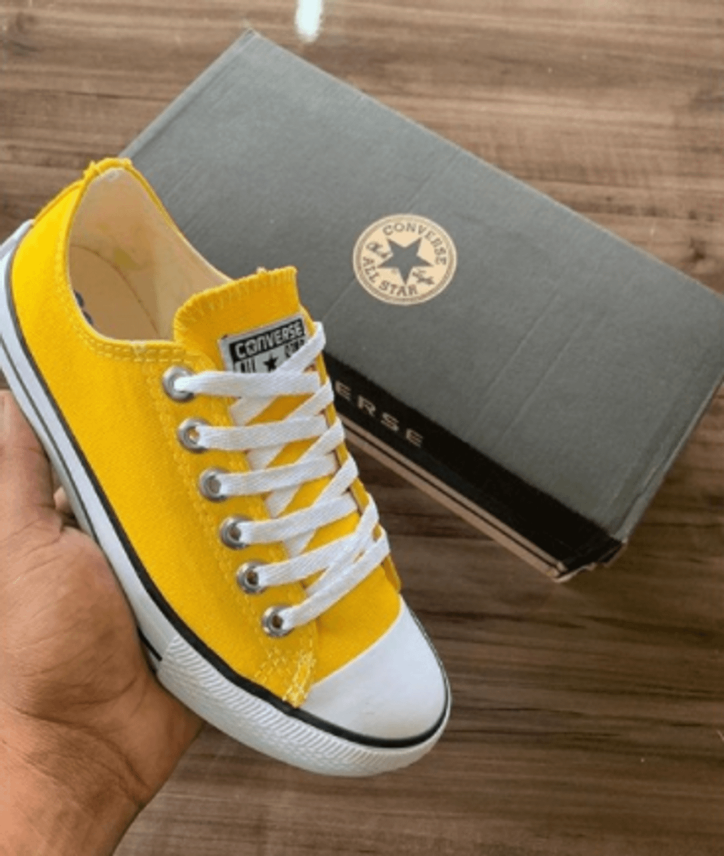 all star converse cano baixo