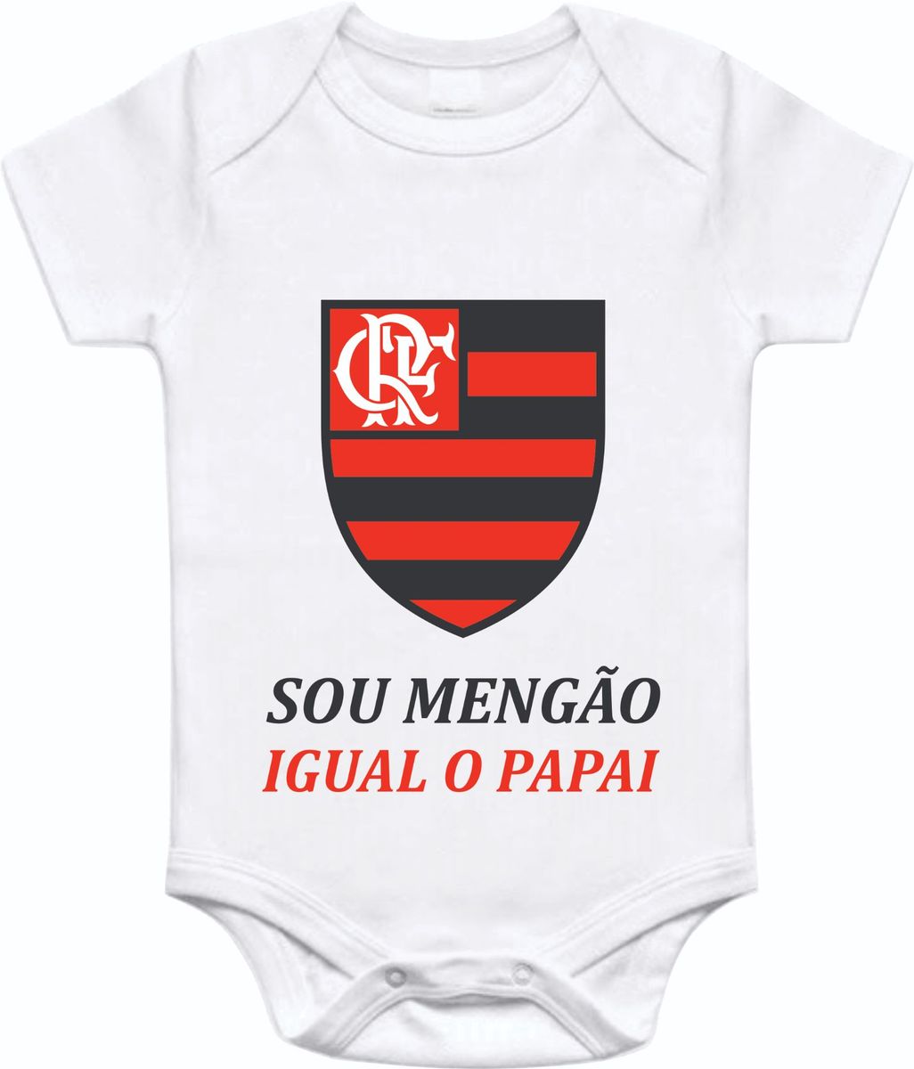 macacao de bebe do flamengo