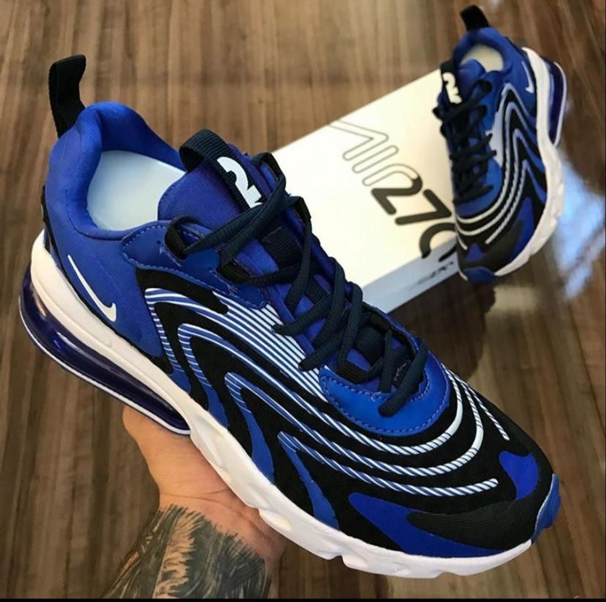 air max 270 masculino azul