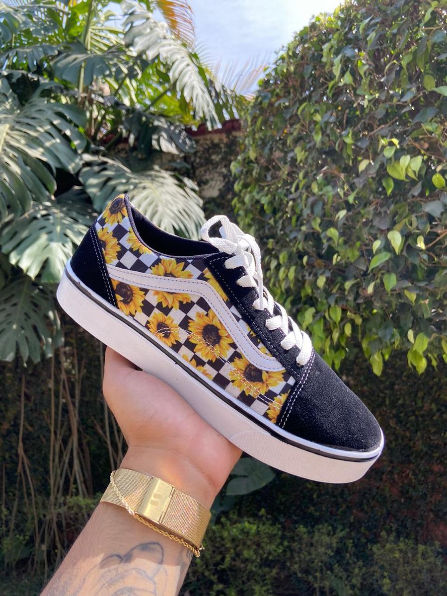 vans amarelo girassol