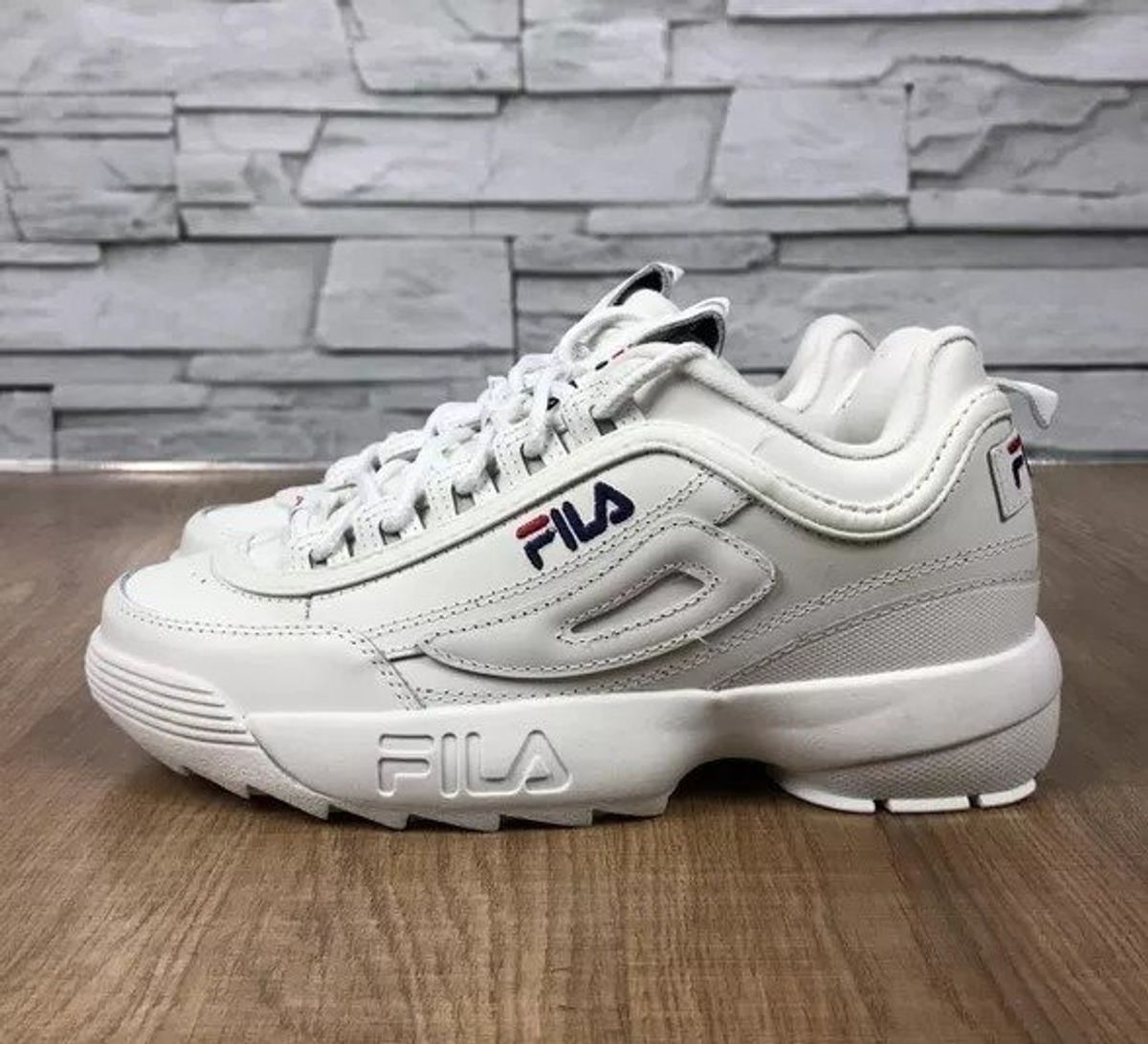 tenis fila branco unissex