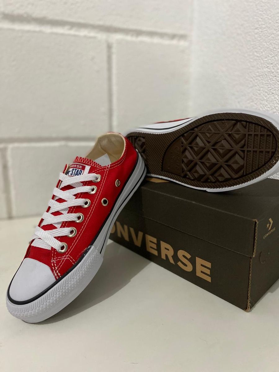 all star verniz vermelho