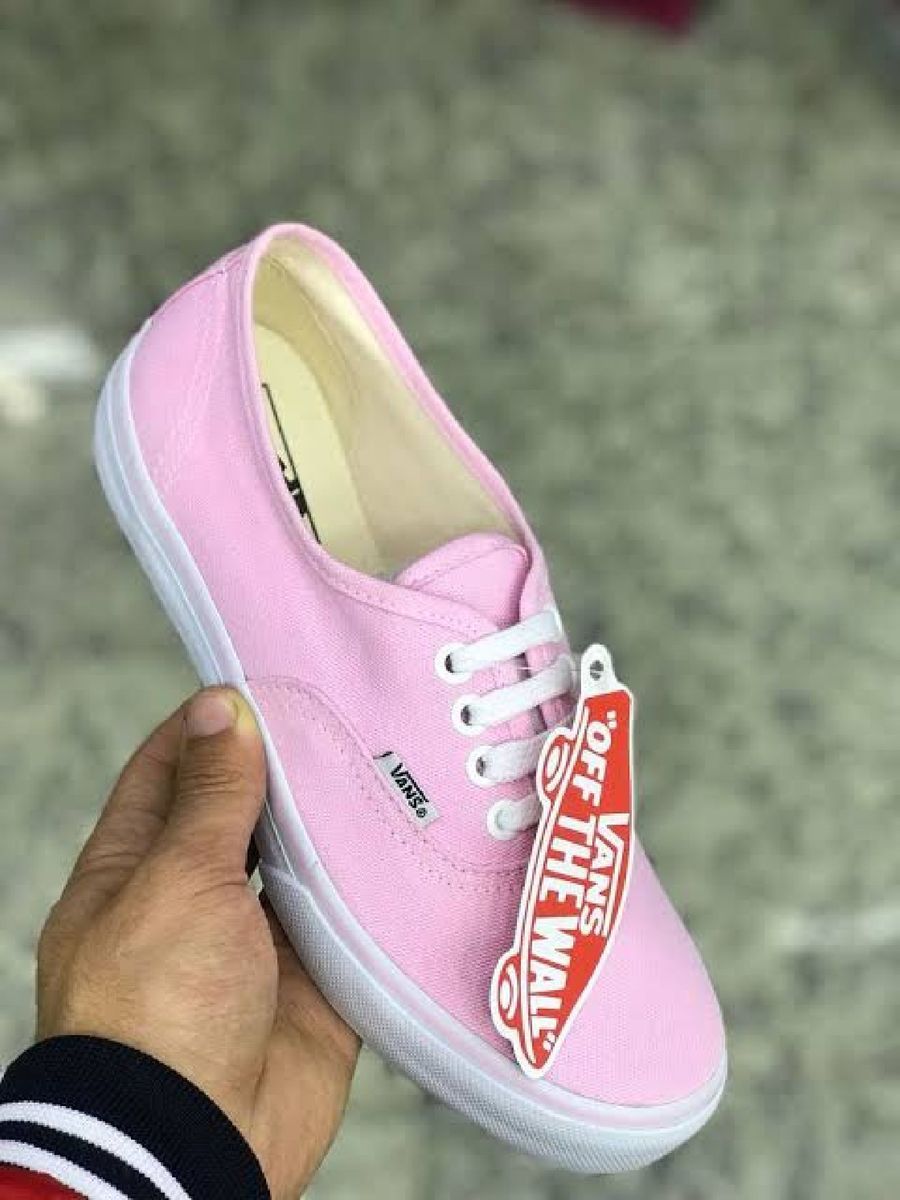vans rosa authentic