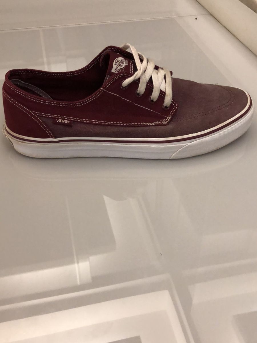 tenis vans masculino vinho