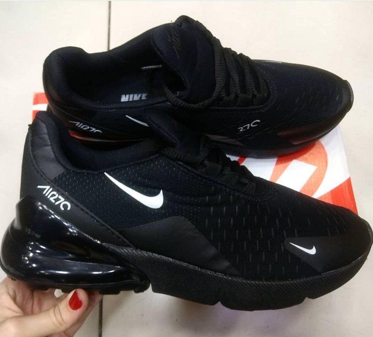 air max 270 todo preto