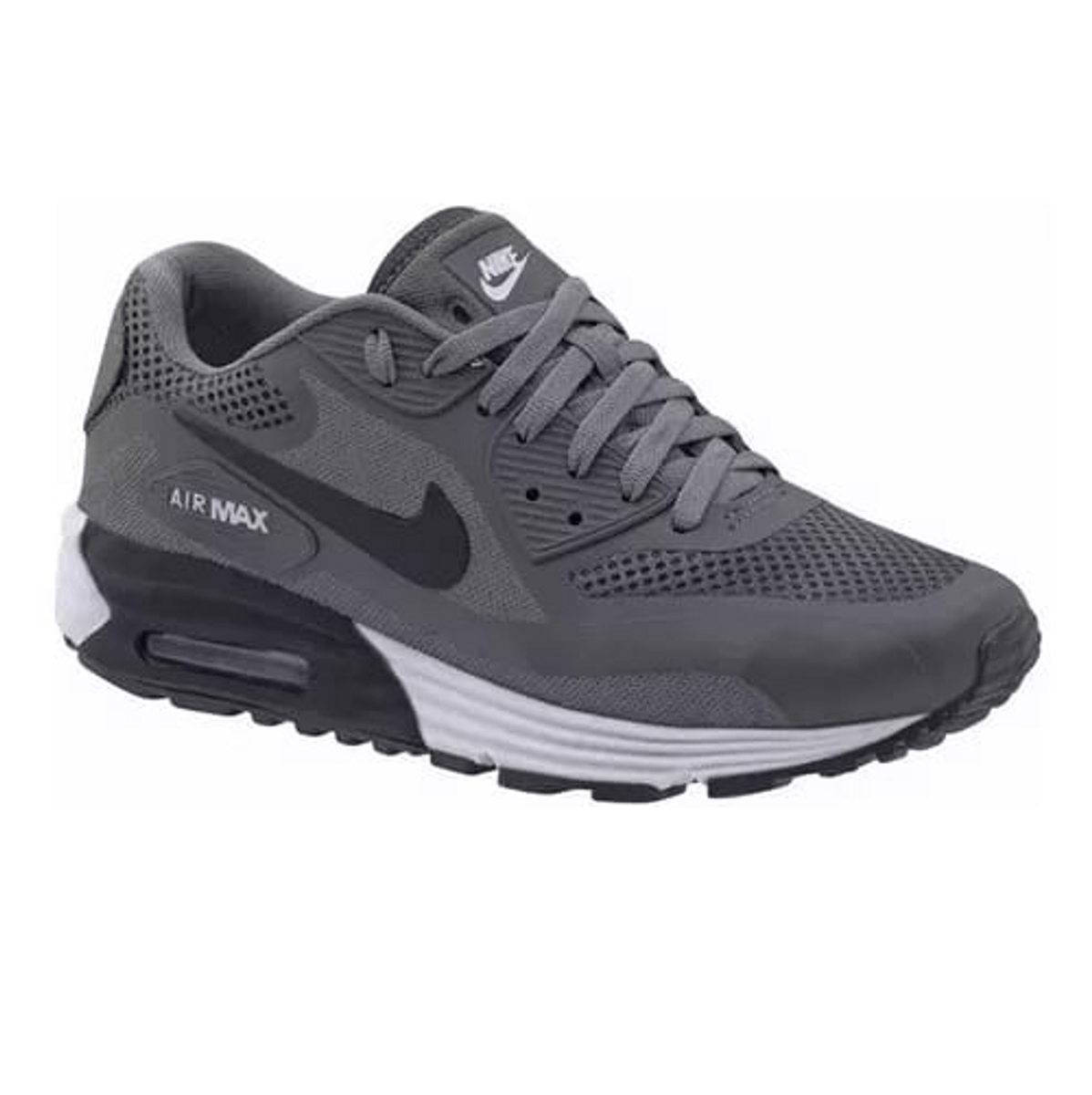 air max 90 cinza com preto