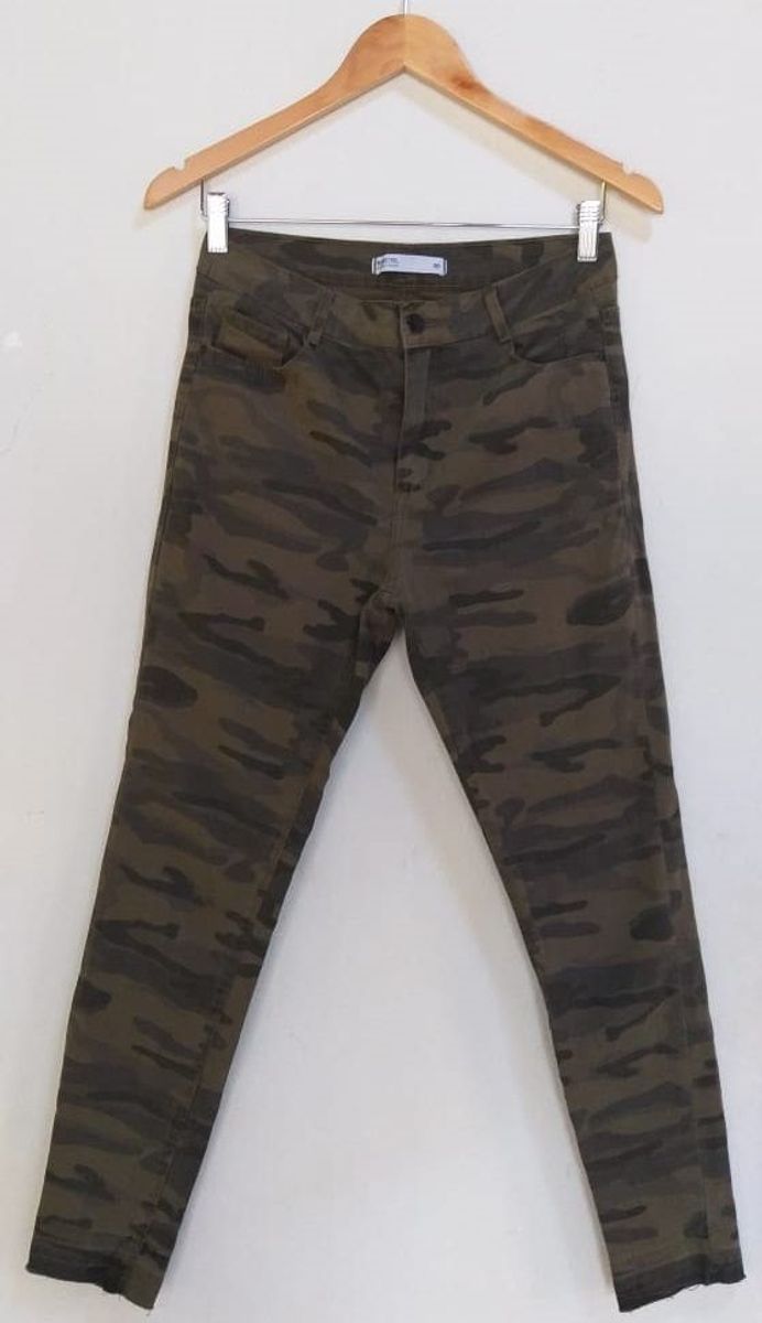 calça moletom camuflada feminina renner